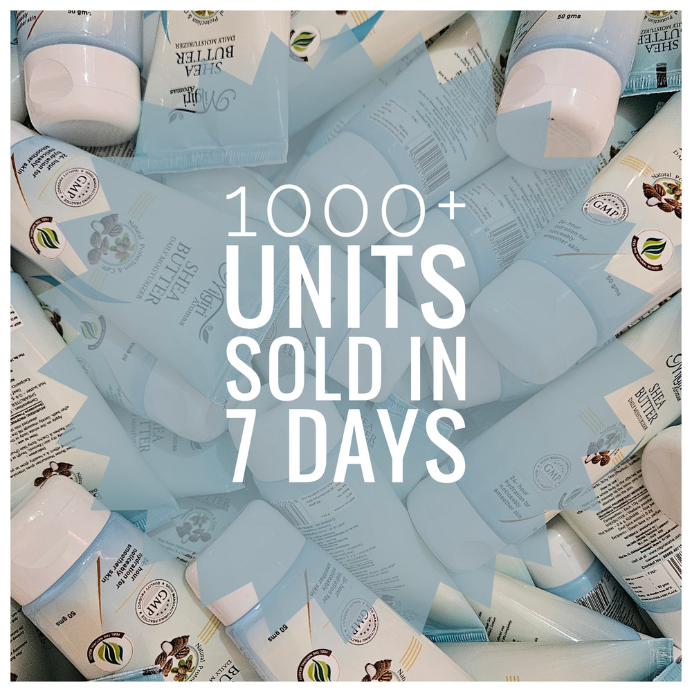 Shea Butter Daily Moisturizer 50g* 5 Travel Friendly Pack