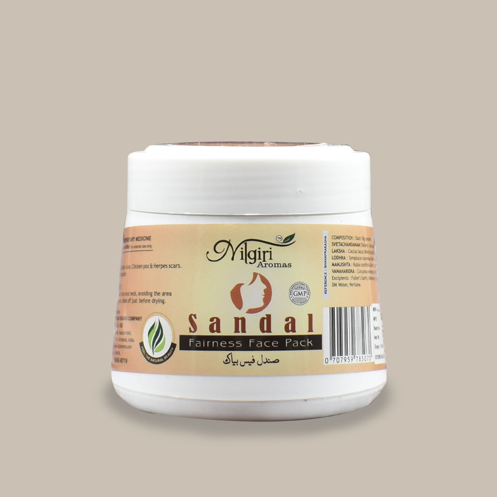 Nilgiri Aromas Sandal Fairness Face Pack 275g