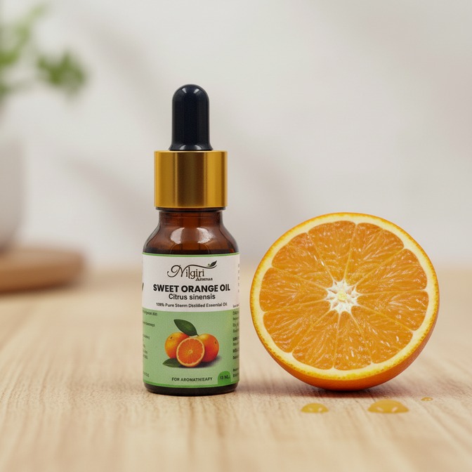 Sweet Orange Essential Oil: Natural Vitamin C Elixir