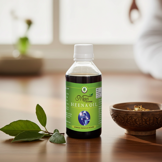 Relieve Pain with Heena Oil
