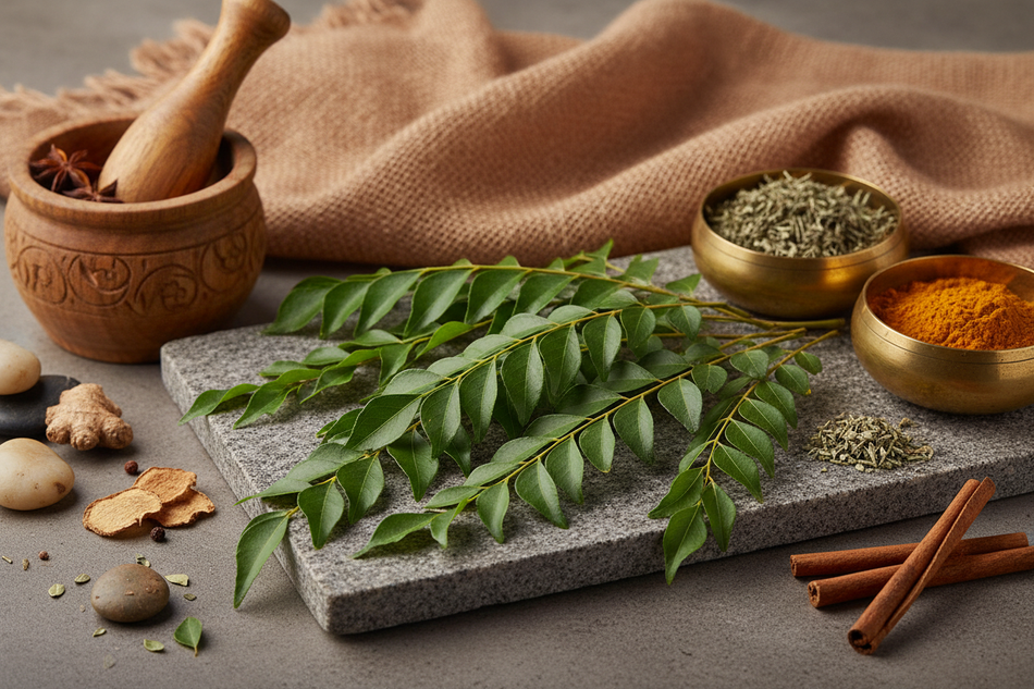 Curry Leaves: The Ayurvedic Secret for Strong, Dark & Healthy Hair