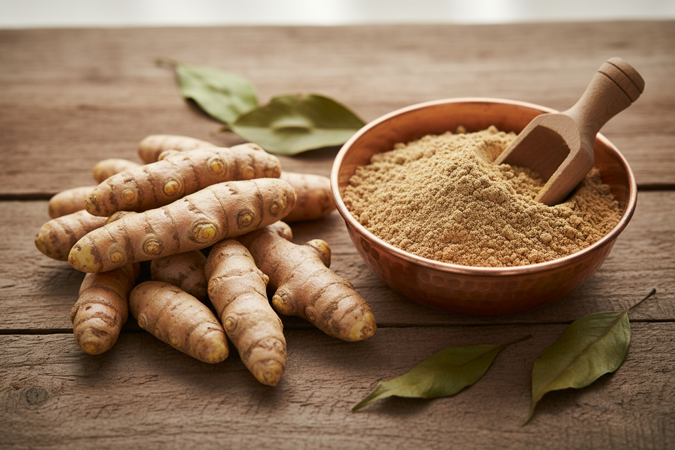 ✨ Vanaharidra: The Golden Wild Root That Awakens the Skin ✨