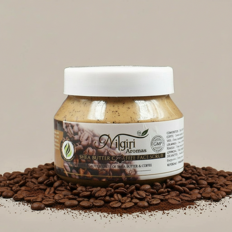 Nilgiri Aromas Sheabutter Coffee Face Scrub 200g
