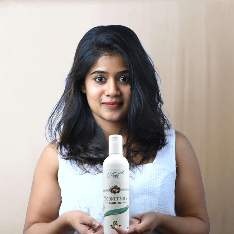 Nilgiri Aromas Pure Coconut Milk Hair Oil 200 ml