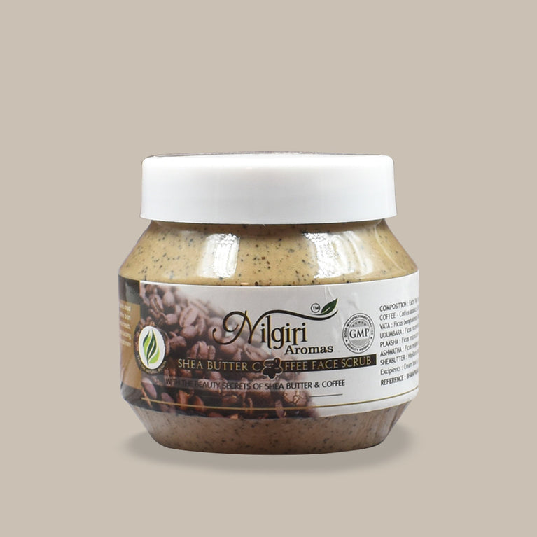 Nilgiri Aromas Sheabutter Coffee Face Scrub 200g