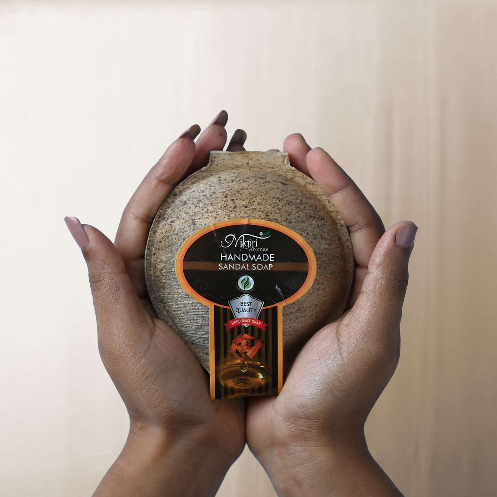 Sandalwood Soap for Clear & Healthy Skin | Herbal Handmade Soap – Khadi  Essentials