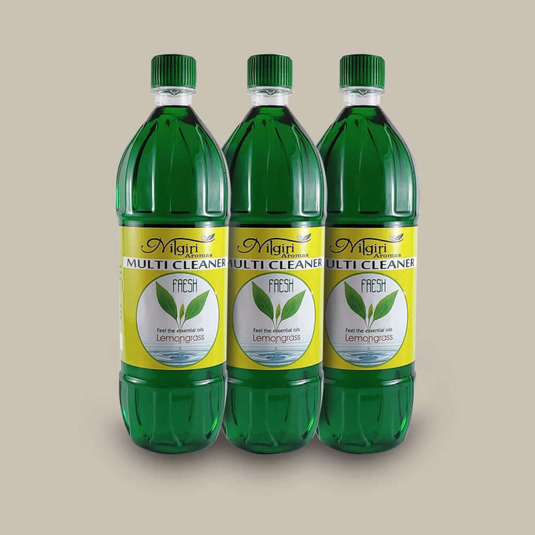Nilgiri Aromas Lemongrass Multicleaner 1litre Combo 3 bottles